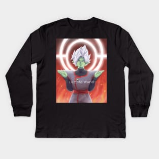 Absolute God Zamasu Kids Long Sleeve T-Shirt